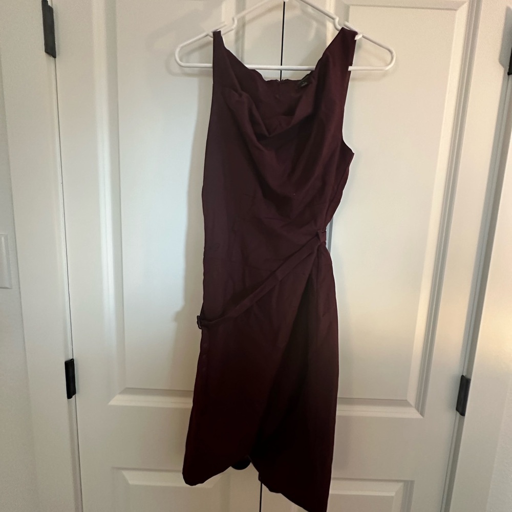 Maroon Ann Taylor Dress